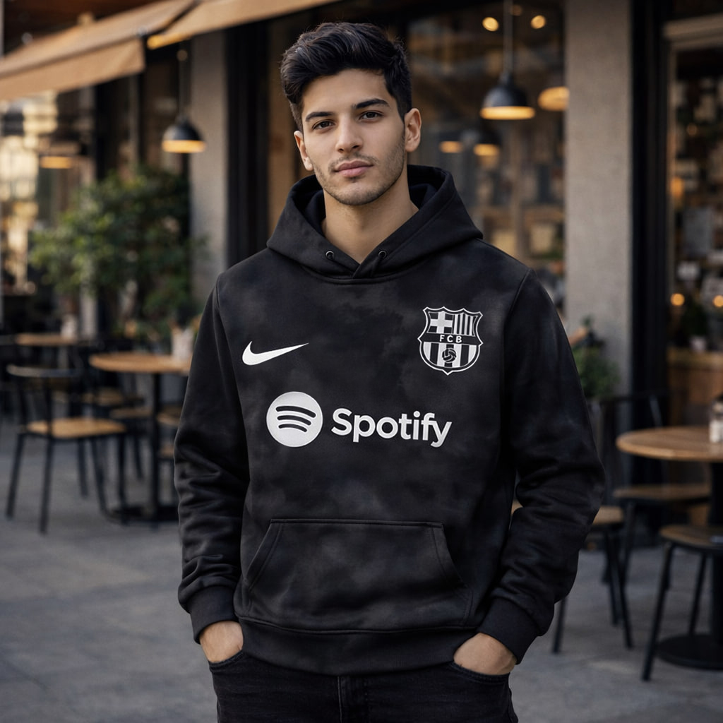 هودی مدل بارسلونا-مشکی